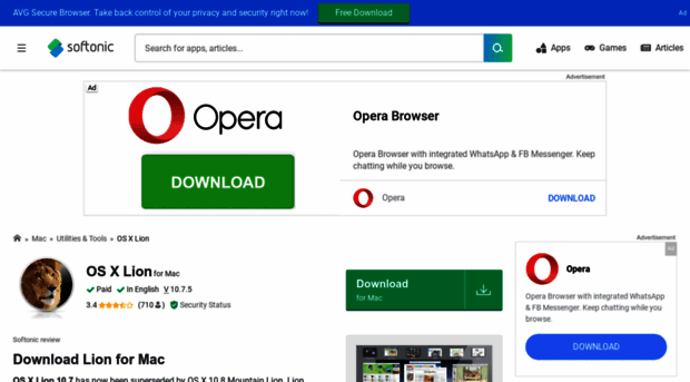 os-x-lion.en.softonic.com