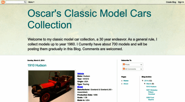 oscarcarcollection.com