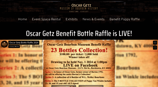 oscargetzwhiskeymuseum.com