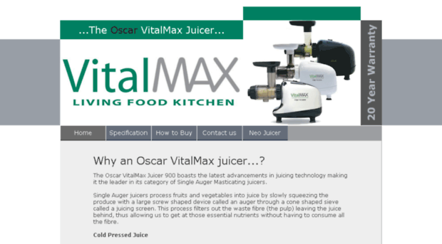 oscarvitalmax.co.uk