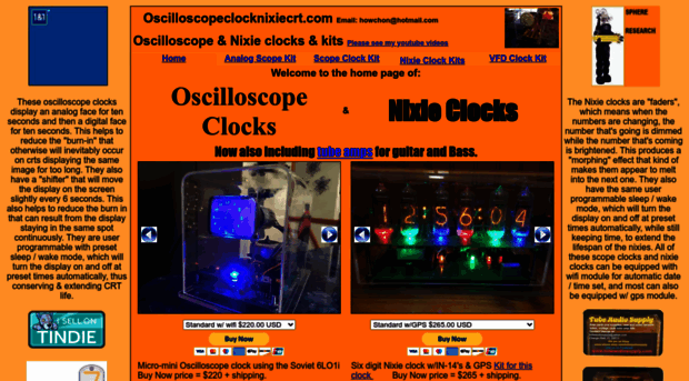 oscilloscopeclocknixiecrt.com