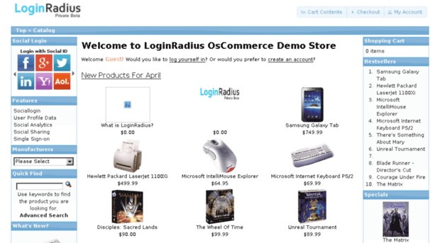 oscommercedemo.loginradius.com