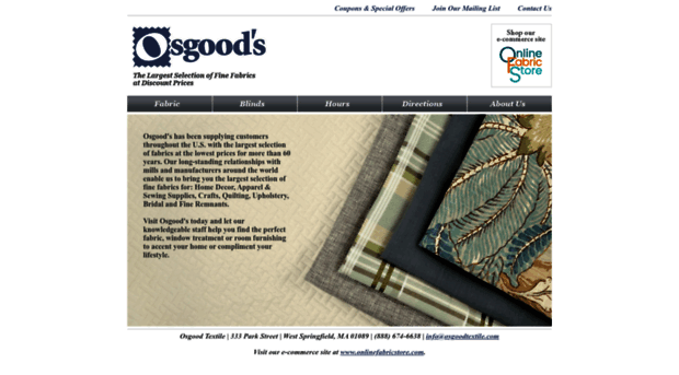 osgoodtextile.com