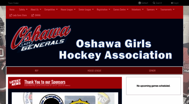 oshawaladygenerals.ca