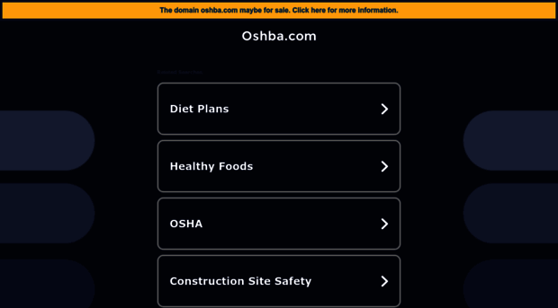 oshba.com