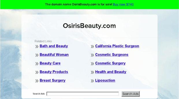 osirisbeauty.com