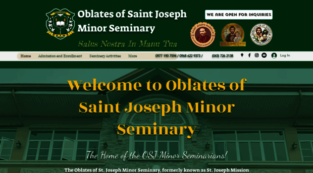 osjminorseminary.com