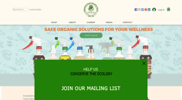 osolinorganics.com