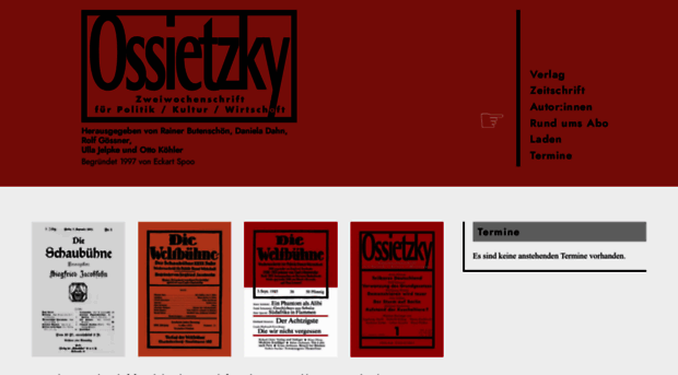 ossietzky.net