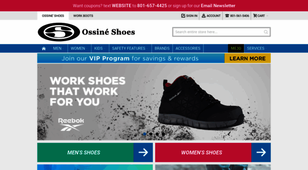 ossineshoes.com