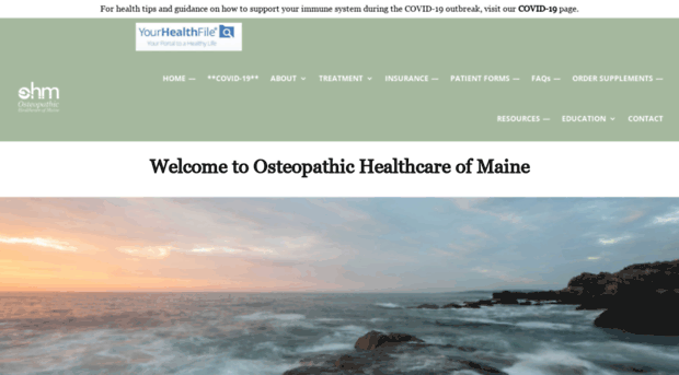 osteopathichealthcareofmaine.com