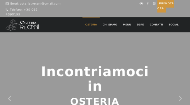 osteriatrecani.com