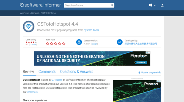 ostotohotspot.software.informer.com