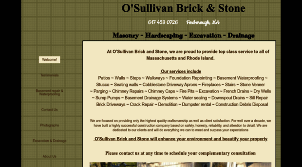 osullivanbrickandstone.com