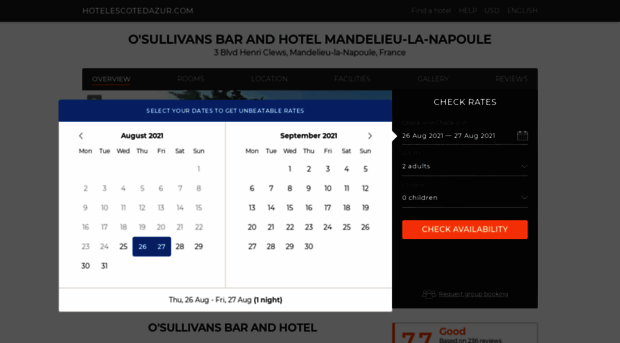 osullivans-bar-and-hotel.mandelieu-la-napoule.hotelescotedazur.com