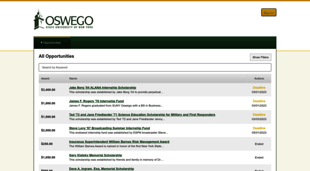 oswego.academicworks.com