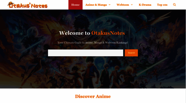 otakusnotes.com