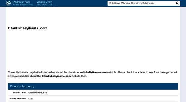 otantikhaliyikama.com.ipaddress.com
