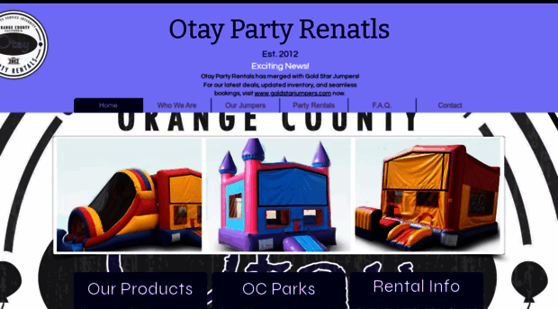 otaypartyrentals.com