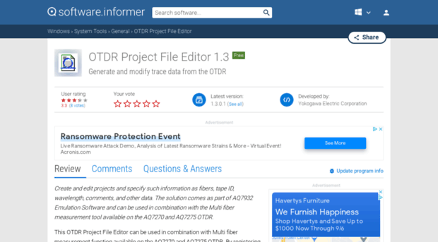 otdr-project-file-editor.software.informer.com