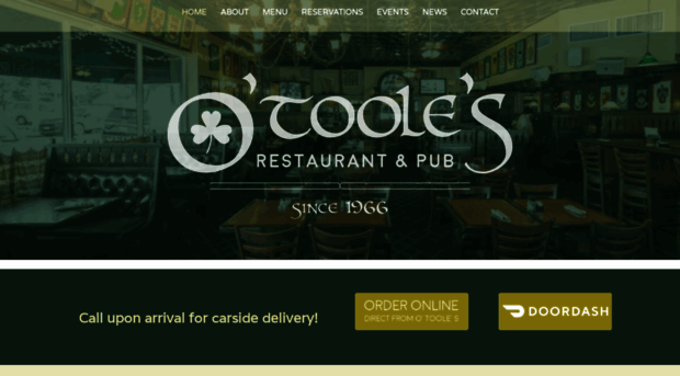 otoolesrestaurant.com