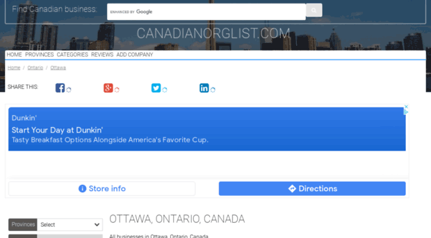 ottawa.canadianorglist.com