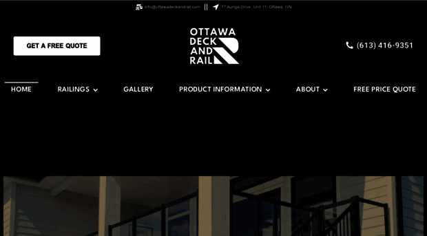 ottawadeckandrail.com