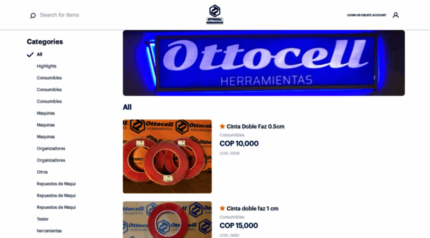 ottocelloficial.catalog.kyte.site