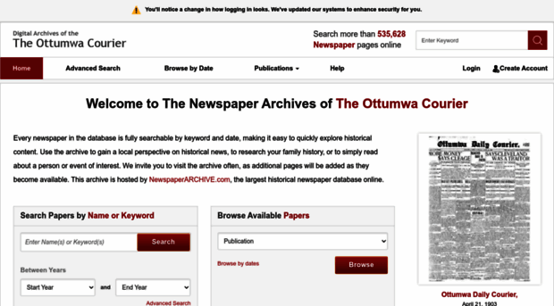 ottumwacourier.newspaperarchive.com