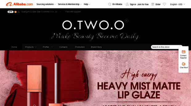 otwoocosmetics.en.alibaba.com