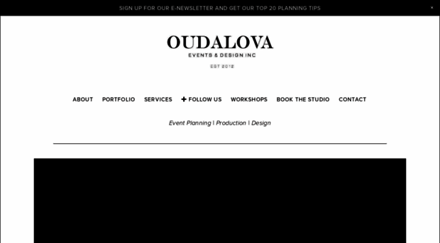 oudalovaeventsdesign.com