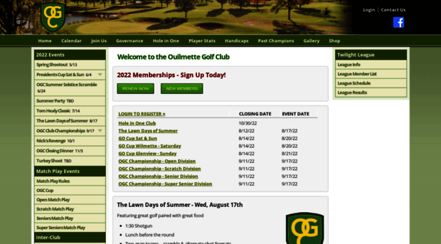 ouilmettegolfclub.com