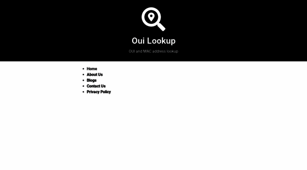 ouilookup.com