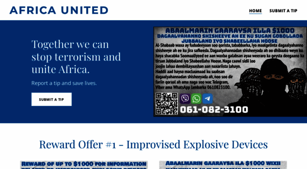 ourafricaunited.com