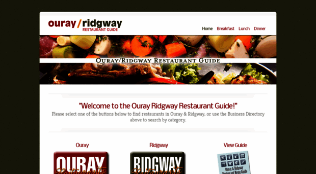 ourayridgwaydining.com