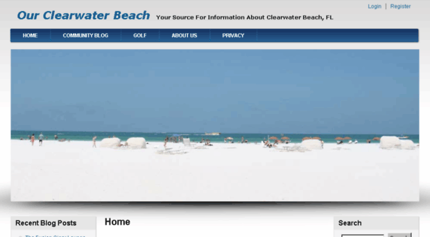 ourclearwaterbeach.com