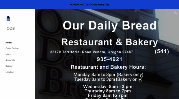 ourdailybreadrestaurant.com