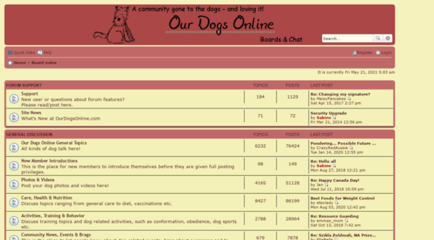 ourdogsonline.com