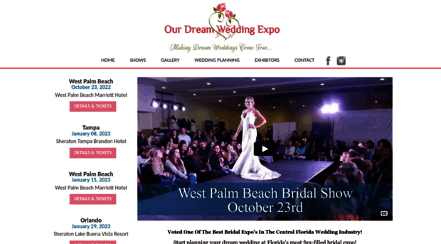 ourdreamweddingexpo.com