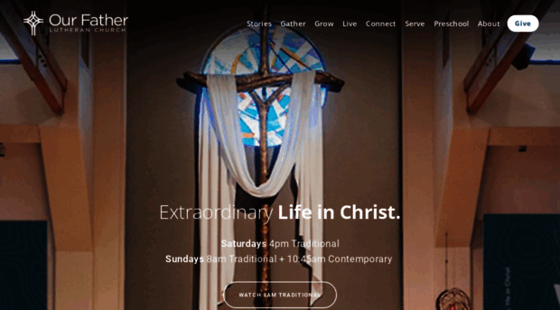 ourfatherlutheran.net
