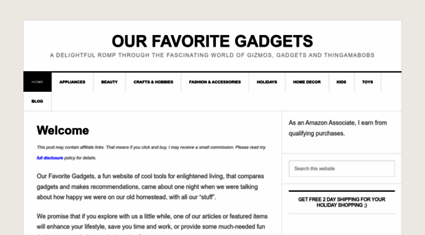 ourfavoritegadgets.com