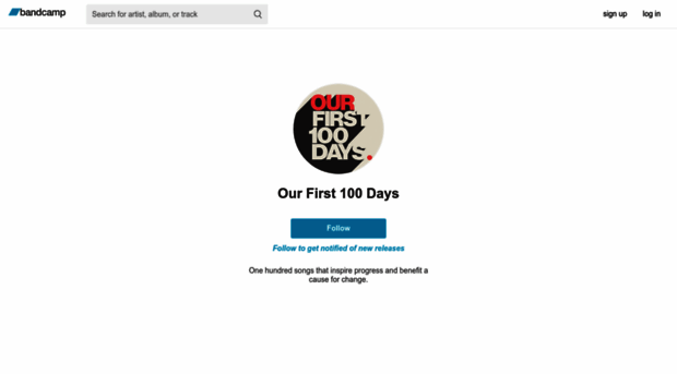 ourfirst100days.bandcamp.com