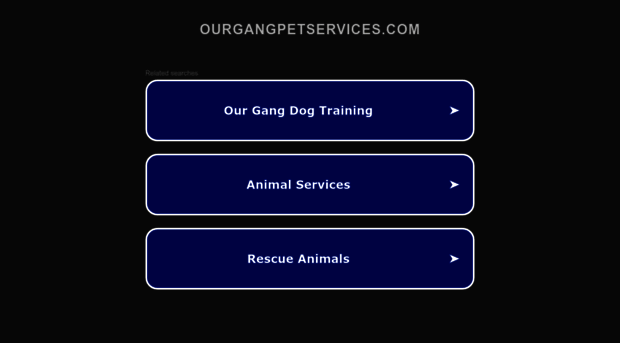 ourgangpetservices.com