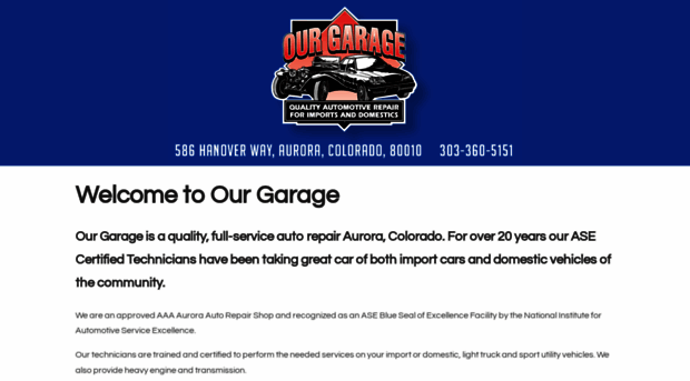 ourgarageonline.com