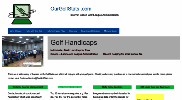 ourgolfstats.com