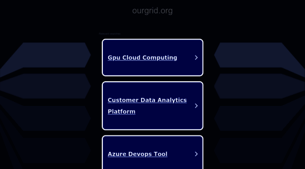 ourgrid.org