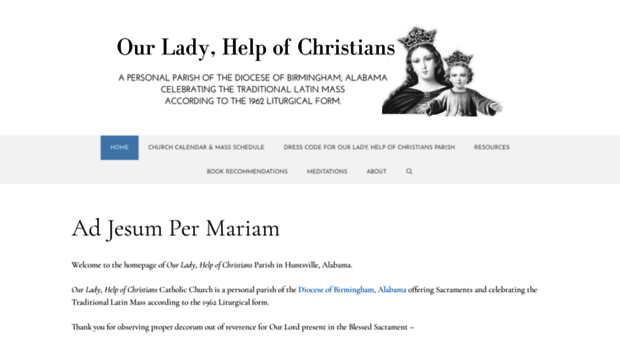 ourladyhelpofchristians-al.org