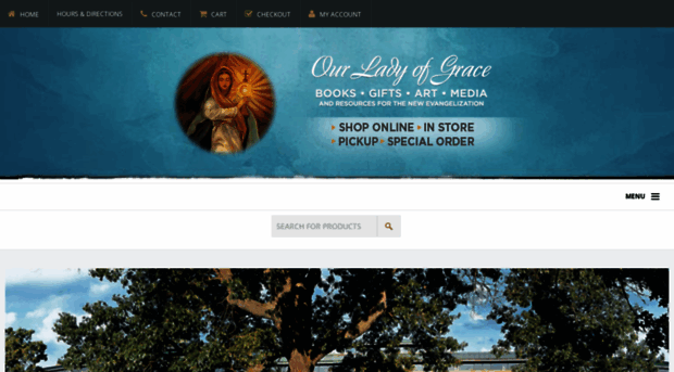 ourladyofgracebookstore.com