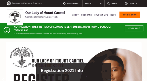 ourladyofmountcarmel.ecsd.net