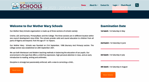 ourmothermaryschools.org